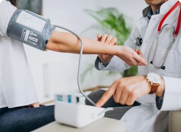 Compassionate Legal Care - Healthcare Provider with Patient